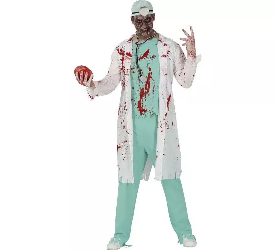 Translation missing: fr.Disfraz de Doctor Zombie para hombre