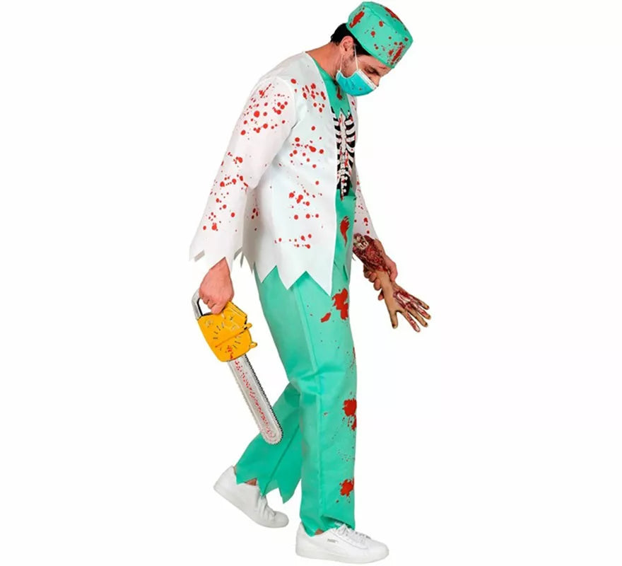 Translation missing: fr.Disfraz de Doctor Zombie para hombre