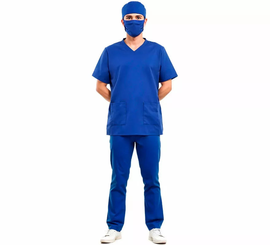 Translation missing: fr.Disfraz de Doctora azul para adulto