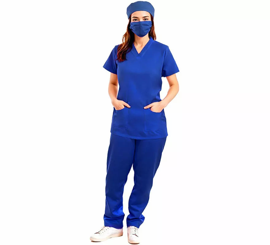 Translation missing: fr.Disfraz de Doctora azul para adulto
