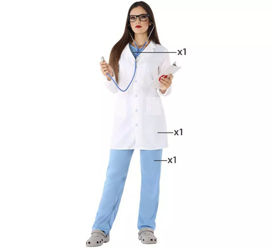 Disfraz de Doctora para mujer