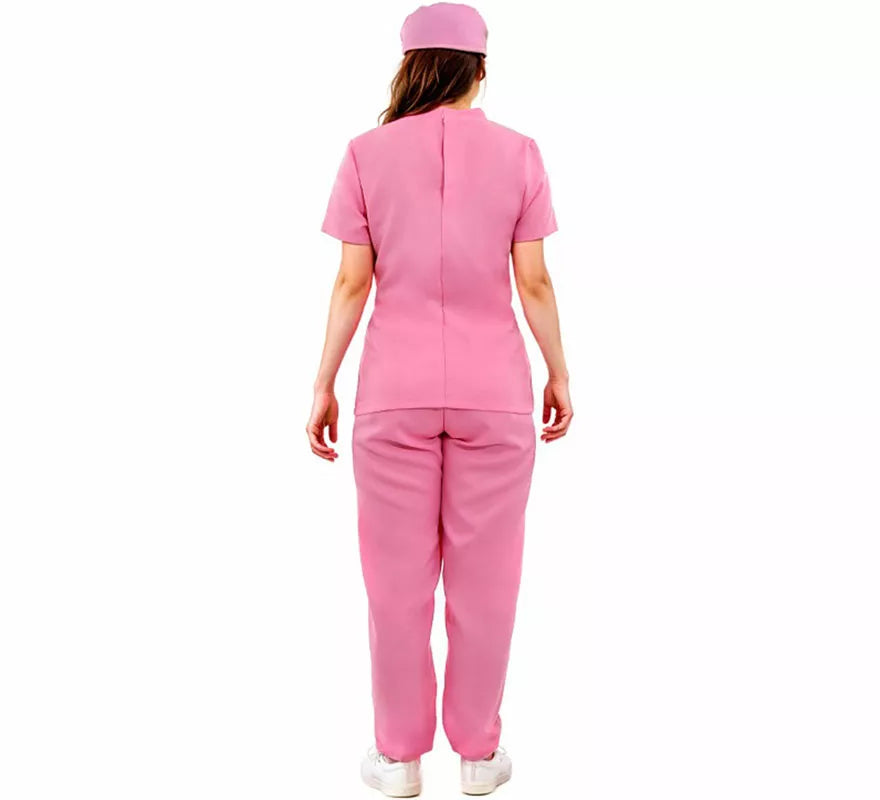 Translation missing: fr.Disfraz de Doctora rosa para mujer