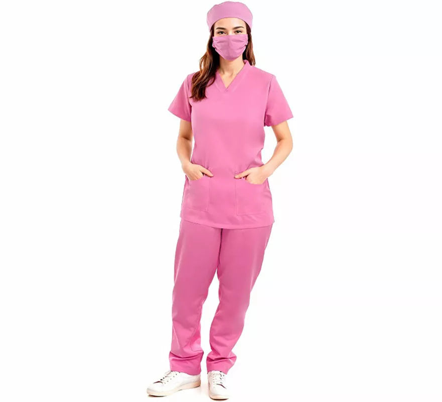 Translation missing: fr.Disfraz de Doctora rosa para mujer