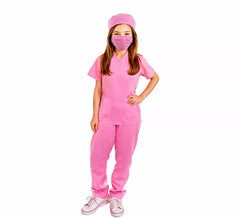 Déguisement Docteur rose fille