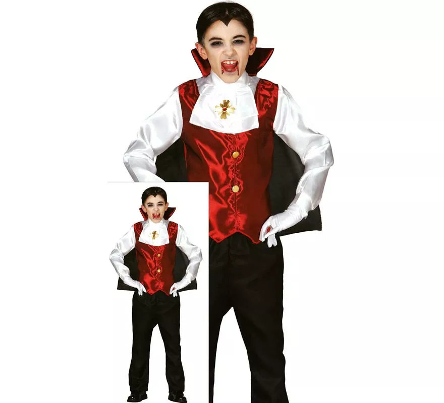 Translation missing: fr.Disfraz de Draculín para niño