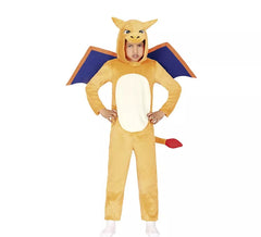 Déguisement dragon de feu jaune garçon