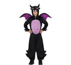 Costume de dragon noir pour garçon