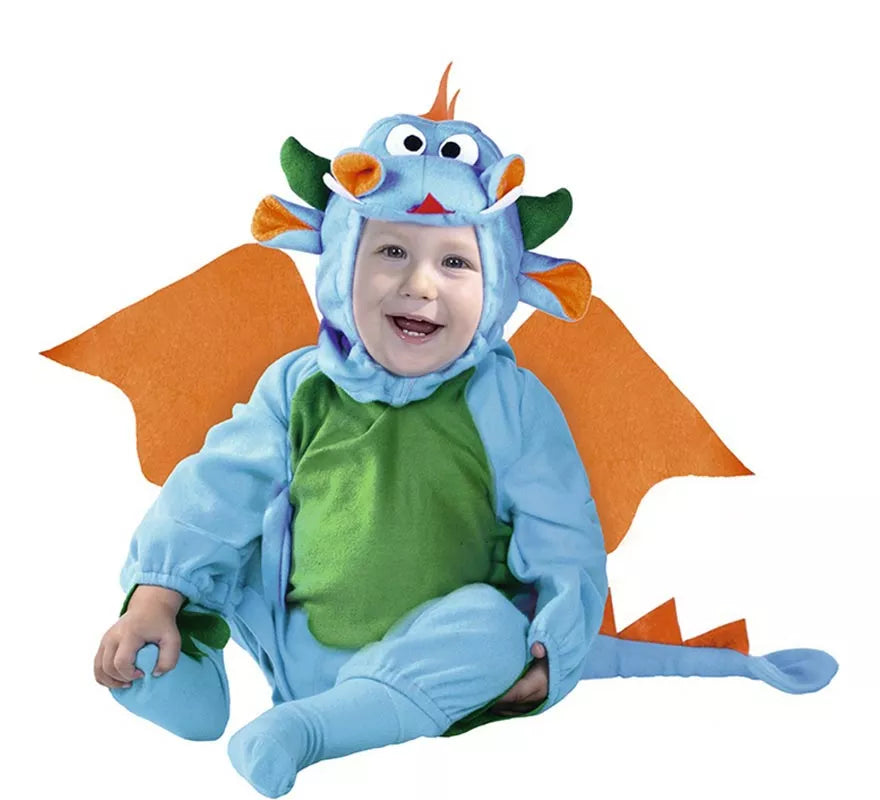 Translation missing: fr.Disfraz de Dragoncito azul Baby para bebes