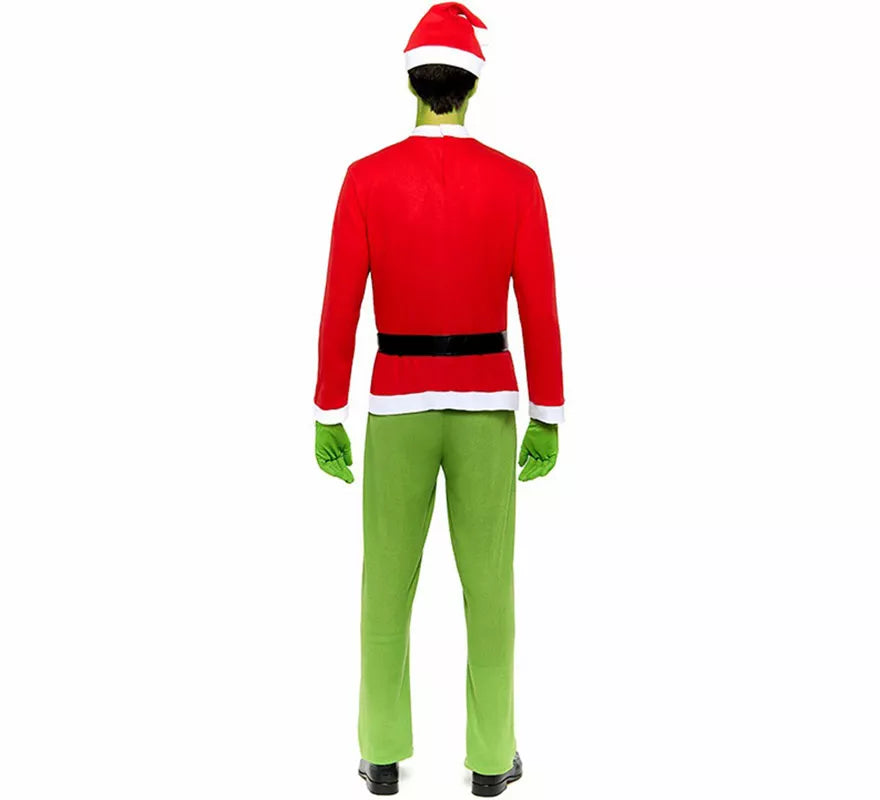 Translation missing: fr.Disfraz de Duende Gruñón de Navidad para hombre