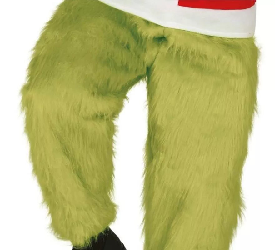 Translation missing: fr.Disfraz de Duende Gruñón de Navidad verde para hombre