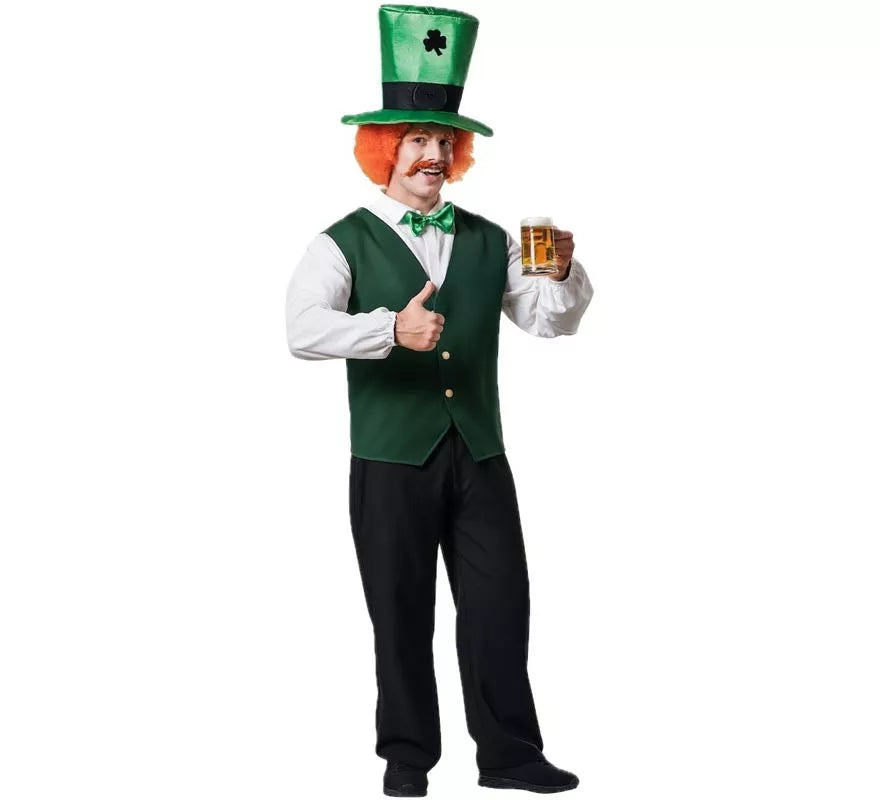 Translation missing: fr.Disfraz de Duende Irlandés para hombre