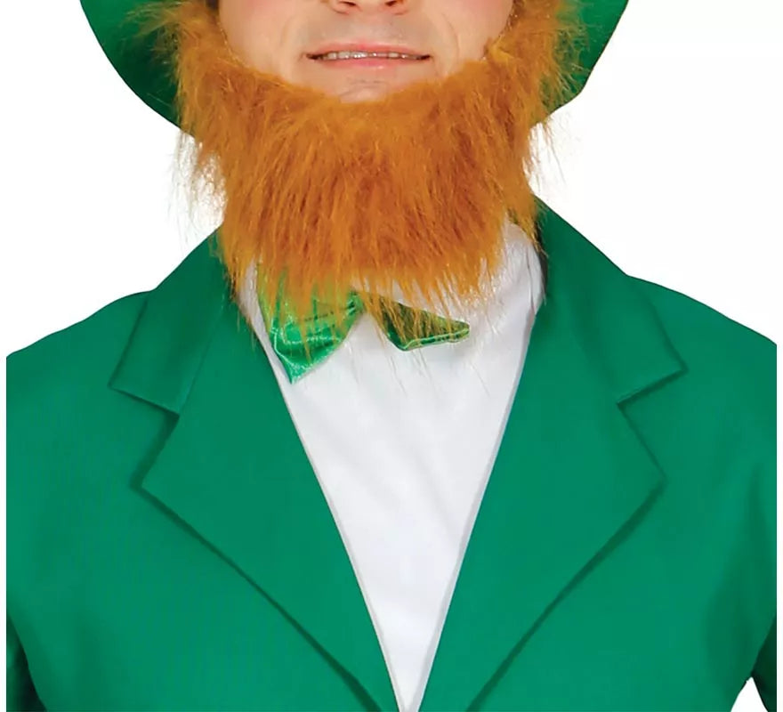 Translation missing: fr.Disfraz de Duende verde Irlandés Leprechaun para hombre