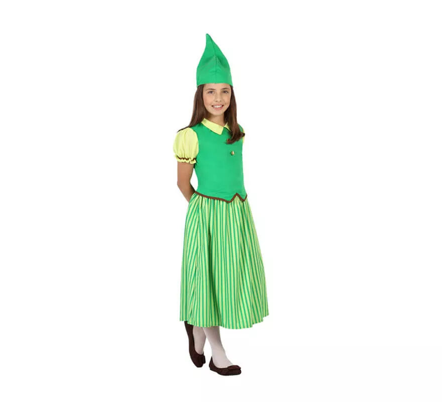Translation missing: fr.Disfraz de Duende verde Irlandesa para niña