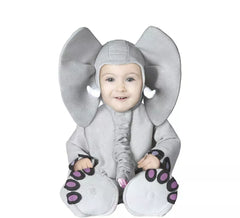 Déguisement éléphant Baby pour bébés plusieurs tailles