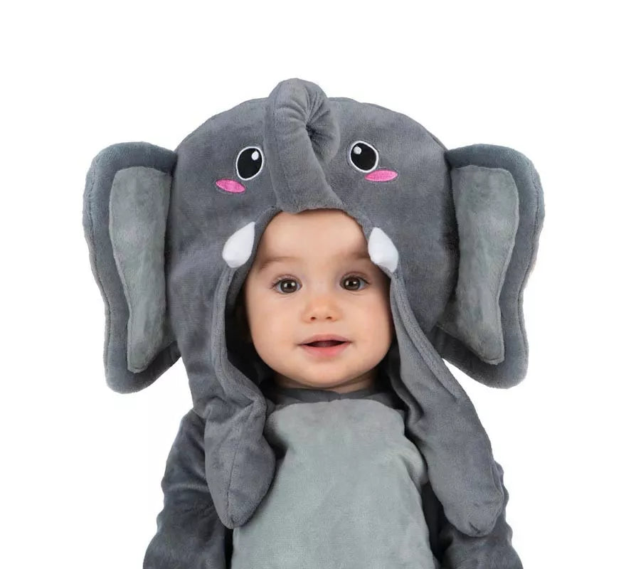 Translation missing: fr.Disfraz de Elefante con orejas movibles para bebé y niños