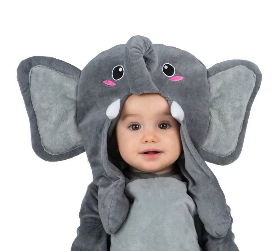 Translation missing: fr.Disfraz de Elefante con orejas movibles para bebé y niños
