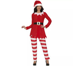 Costume d'elfe de Noël sur l'étagère pour femme