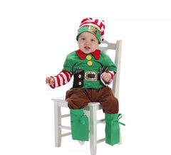 Déguisement Efe Assistant de Santa Claus pour bébé