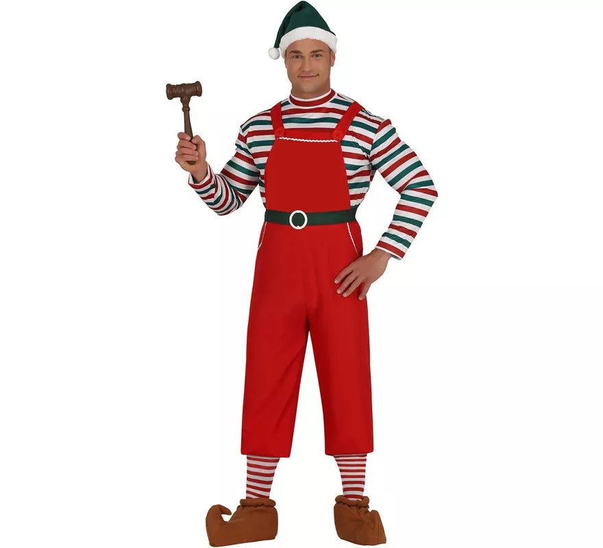 Translation missing: fr.Disfraz de Elfo de Papá Noel para hombre