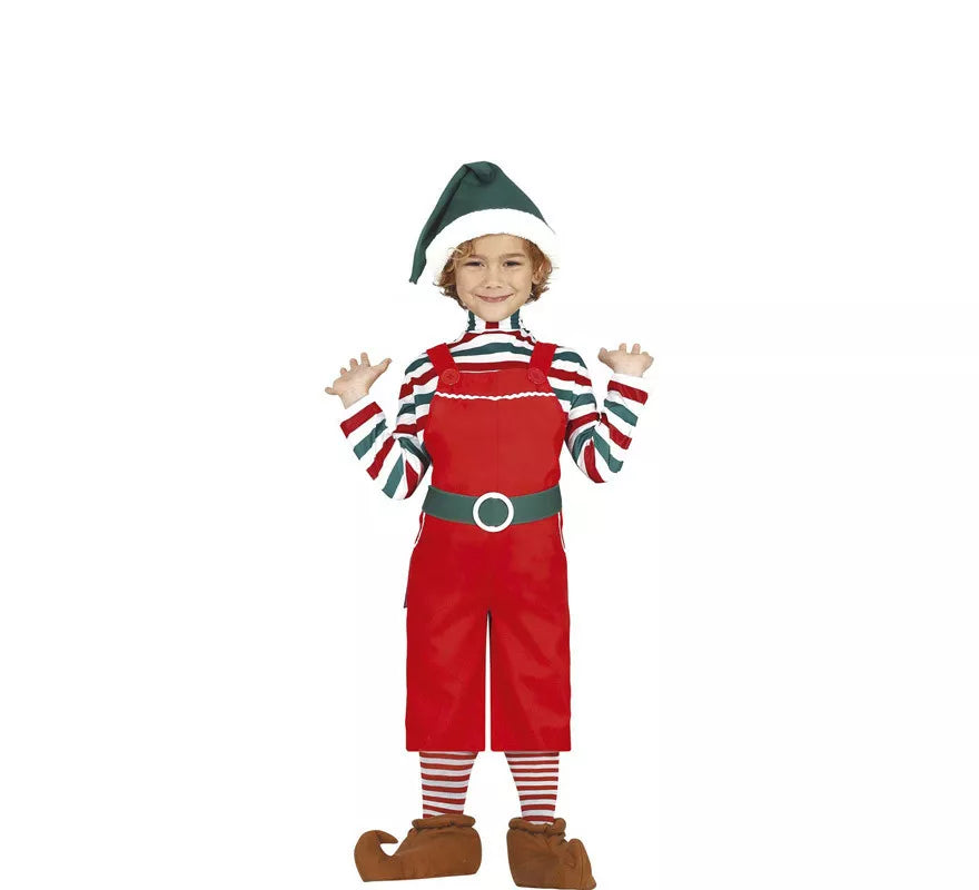 Translation missing: fr.Disfraz de Elfo de Papá Noel para niño