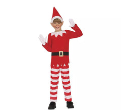 Costume de Noël « Elfe sur l'étagère » pour enfants