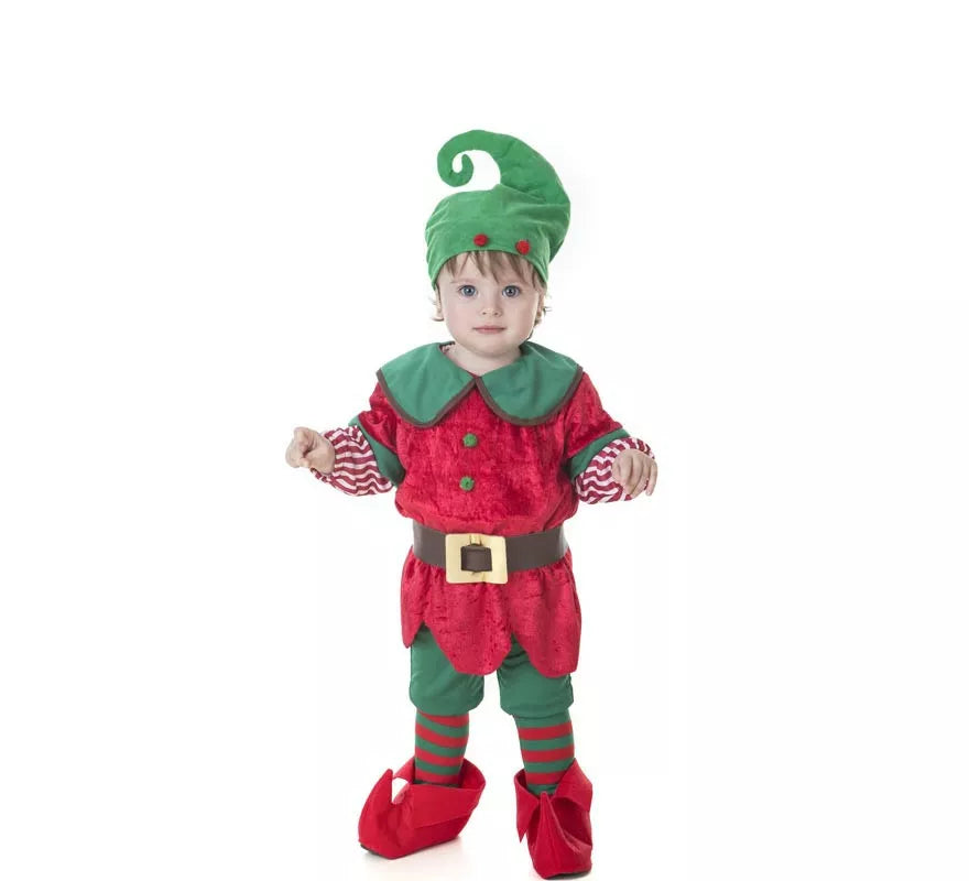Disfraz de Elfo Navidad para bebé