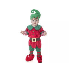 Déguisement lutin de Noël bébé
