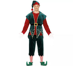 Déguisement elfe vert foncé homme