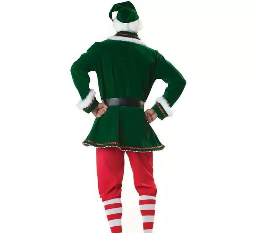 Disfraz de Elfo verde para hombre