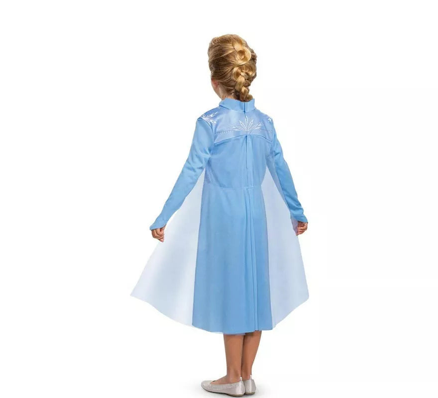 Disfraz de Elsa Disney Viajera plus para niña