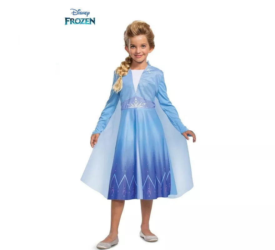 Translation missing: fr.Disfraz de Elsa Disney Viajera plus para niña