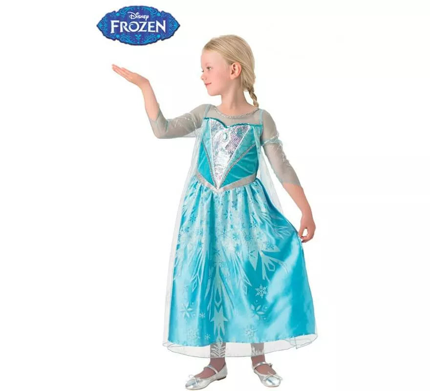 Translation missing: fr.Disfraz de Elsa premium para Niña