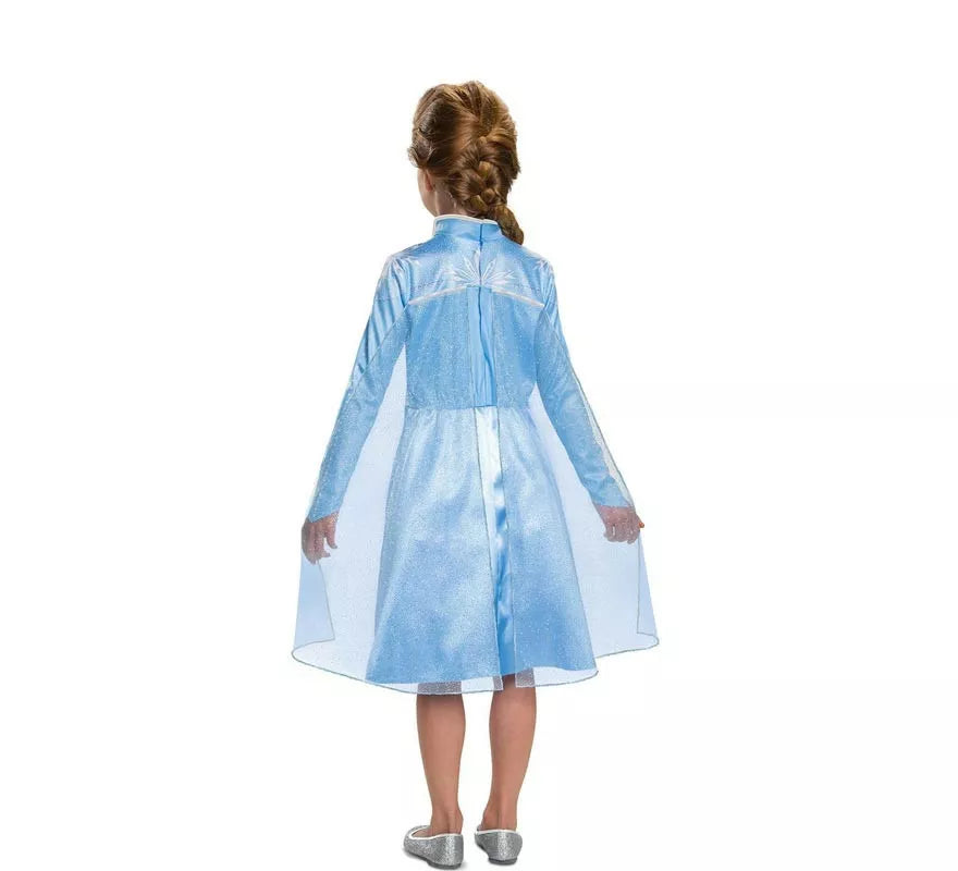 Translation missing: fr.Disfraz de Elsa Viajera Disney Frozen clásico para niña
