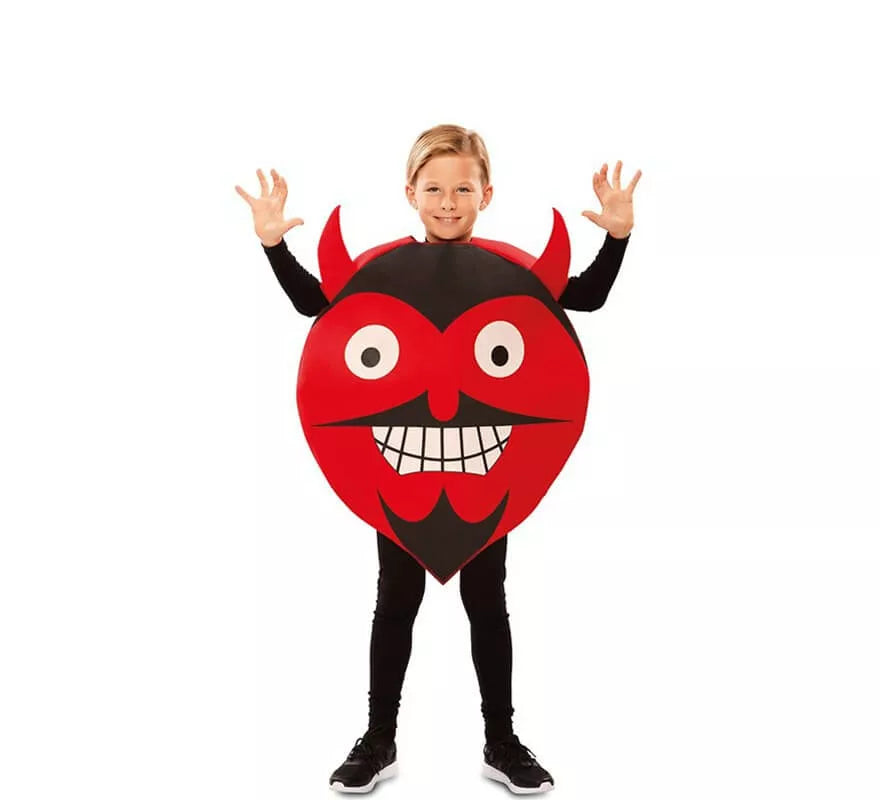 Translation missing: fr.Disfraz de Emoticono Diablo para niños