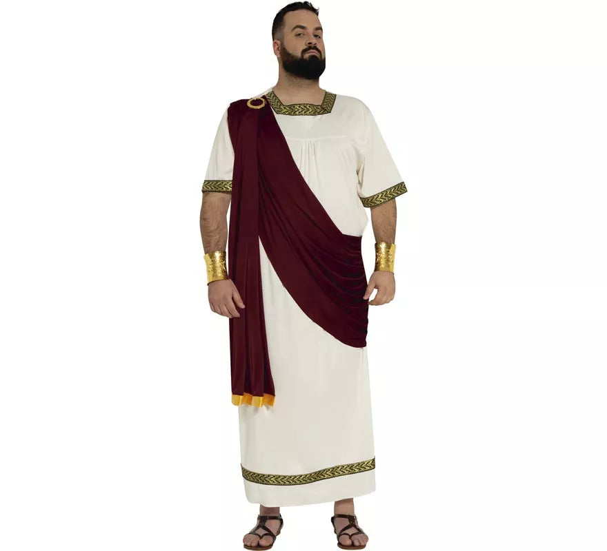 Translation missing: fr.Disfraz de Emperador Romano Augusto para Hombre