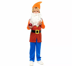 Costume de nain Blanche-Neige marron pour garçon