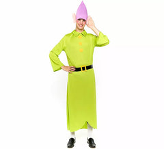 Costume de nain de Blanche-Neige vert pour homme