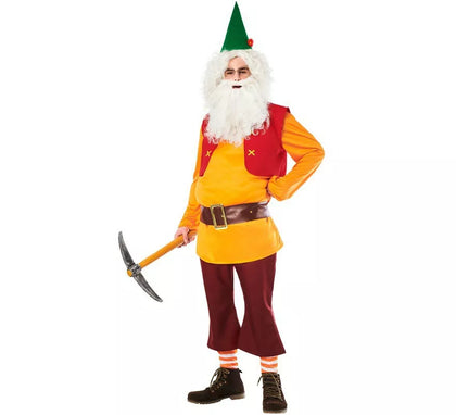 Disfraz de Enanito del Bosque Naranja para Hombre