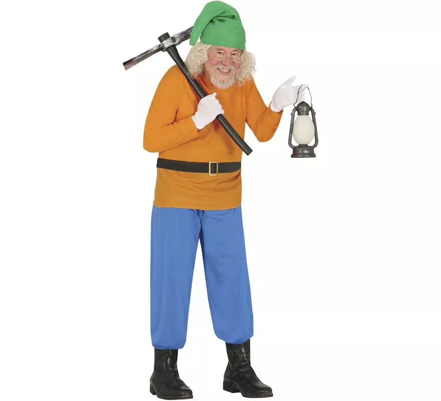 Translation missing: fr.Disfraz de Enanito naranja para hombre