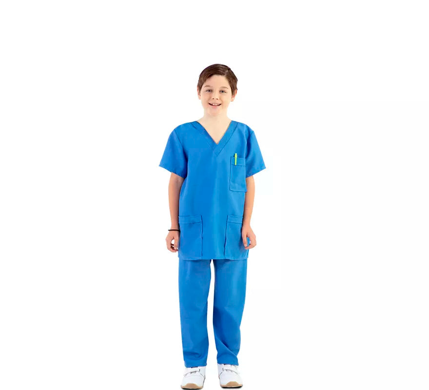 Translation missing: fr.Disfraz de Enfermera Azul para niños