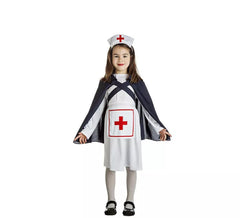 Déguisement d'infirmière de l'armée IIGM pour fille