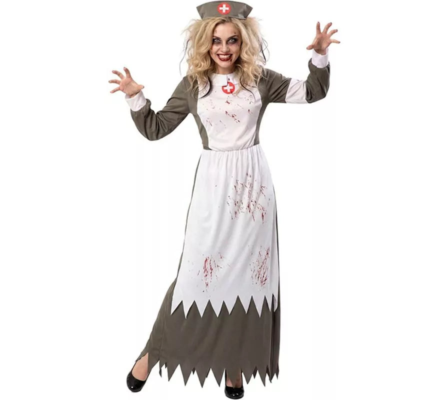 Disfraz de Enfermera Zombie para mujer
