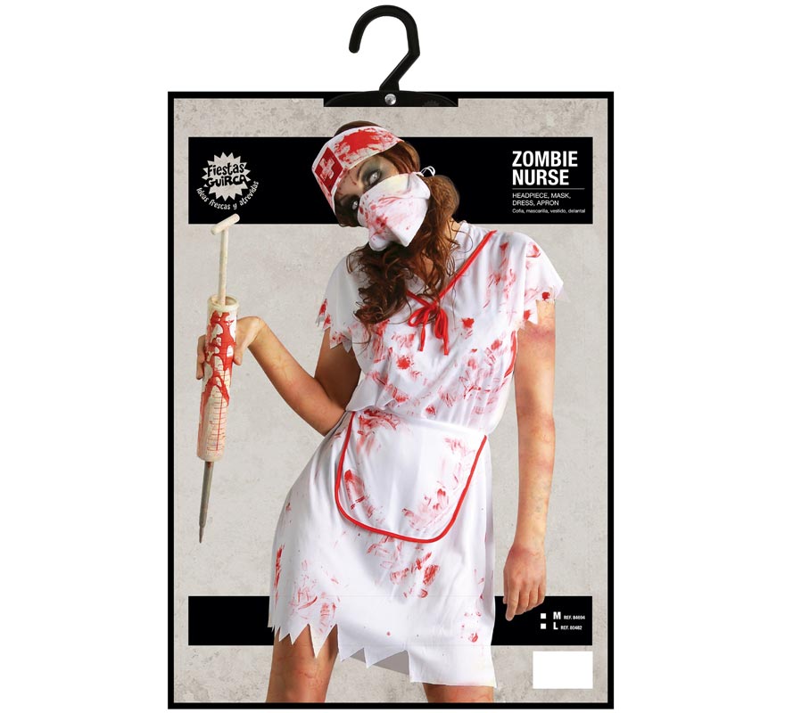 Translation missing: fr.Disfraz de Enfermera Zombie para mujer