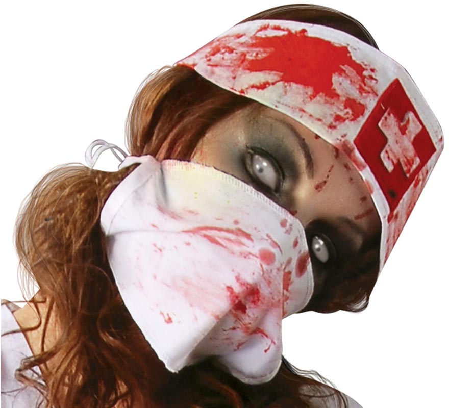 Translation missing: fr.Disfraz de Enfermera Zombie para mujer