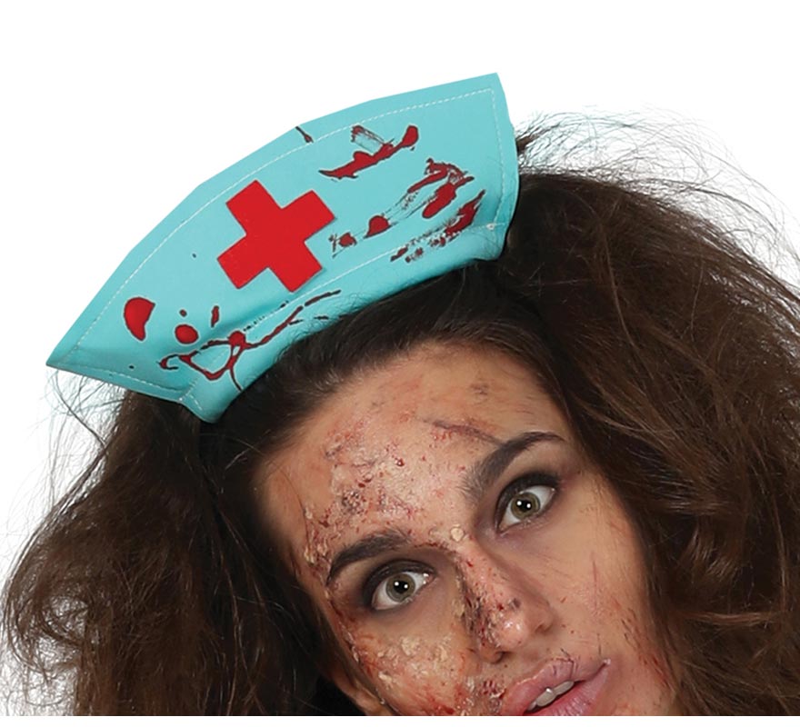 Translation missing: fr.Disfraz de Enfermera Zombie para mujer