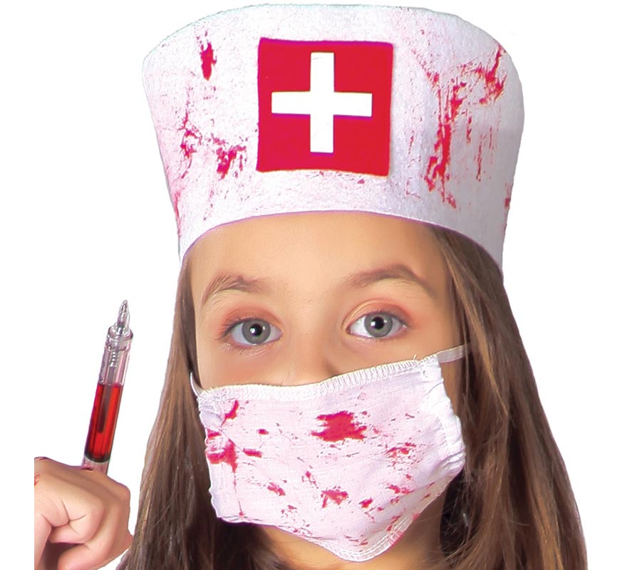 Translation missing: fr.Disfraz de Enfermera Zombie para niñas