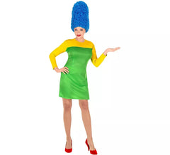 Costume de femme de dessin animé jaune pour femme
