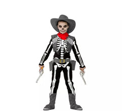 Déguisement de Squelette de Cowboy pour garçon