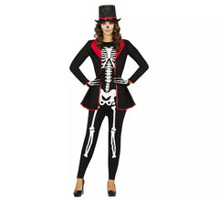 Costume de squelette élégant pour femme