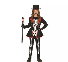 Costume de squelette élégant pour fille